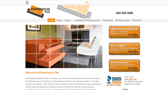Desktop Screenshot of powerhousetile.com